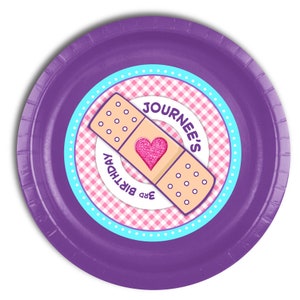 Doc McStuffins Personalized Meal Plates, pack of 12