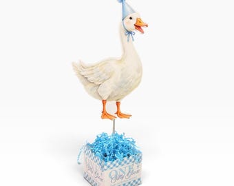 ONE Silly Goose 1st Birthday Party or Baby Shower Table Centerpiece