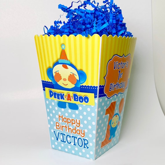 peek a boo baby first tv birthday party