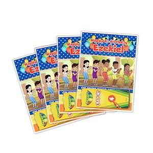 Gracie&#39;s corner party favor, coloring book pages packs, 8 count, official licensed item