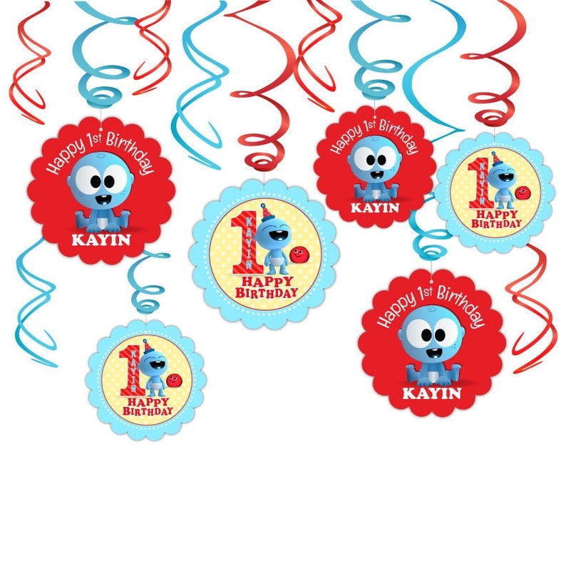 Babyfirst Tv Googoo Baby Personalized Dangler Decorations - Etsy