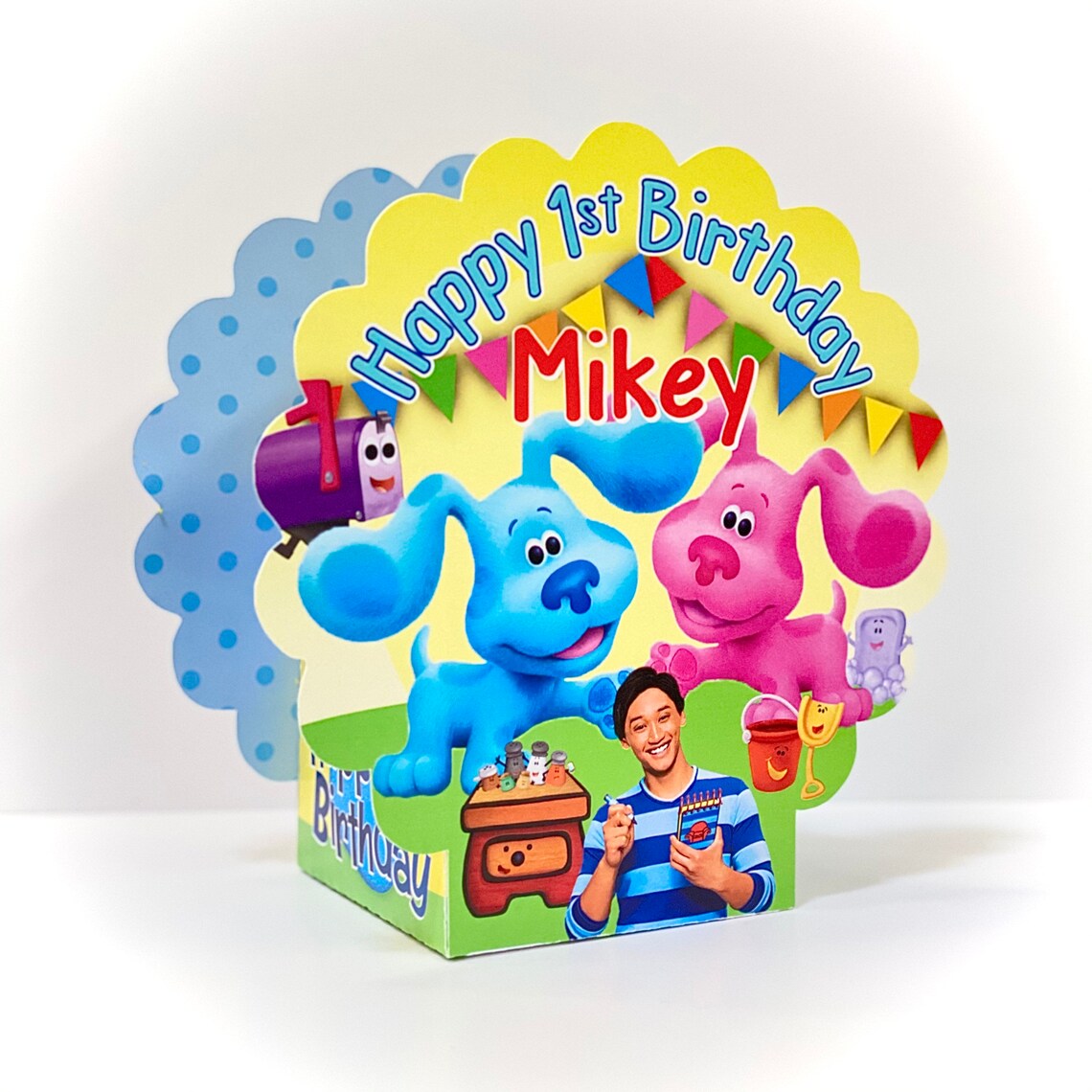 Blues Clues Birthday Party Table Centerpieces SET of TWO Etsy