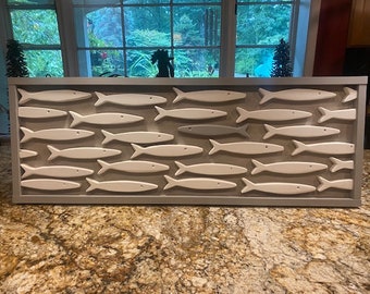 Nautical ocean fish wall decor