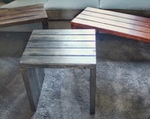Custom Size Rustic Waterfall Farmhouse Table