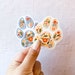 Paw Sticker |Stickers for Hydroflask |stickers|laptop stickers|Water bottle Sticker|Flower Stickers| Waterproof stickers |Cat Mom|Dog Mom