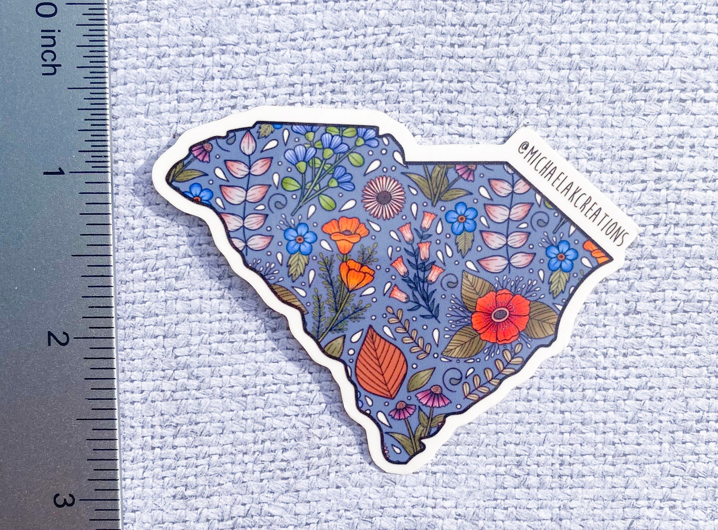 Sc Llr Sticker South Carolina Sticker |SC Sticker | Stickers for Hydroflask | Laptop ...