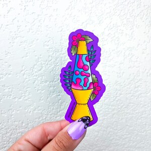 Lava lamp Sticker | Stickers | Stickers for Hydroflask | laptop stickers |Water bottle Sticker |Waterproof Stickers | retro stickers