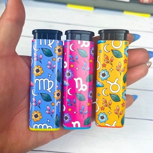 Sternzeichen Feuerzeug Aufkleber | Feuerzeug Aufkleber | Stoner Stickers | Stoner Geschenk | Räuchermännchen Geschenk | Zubehör für Stoner | Bic Feuerzeug Aufkleber