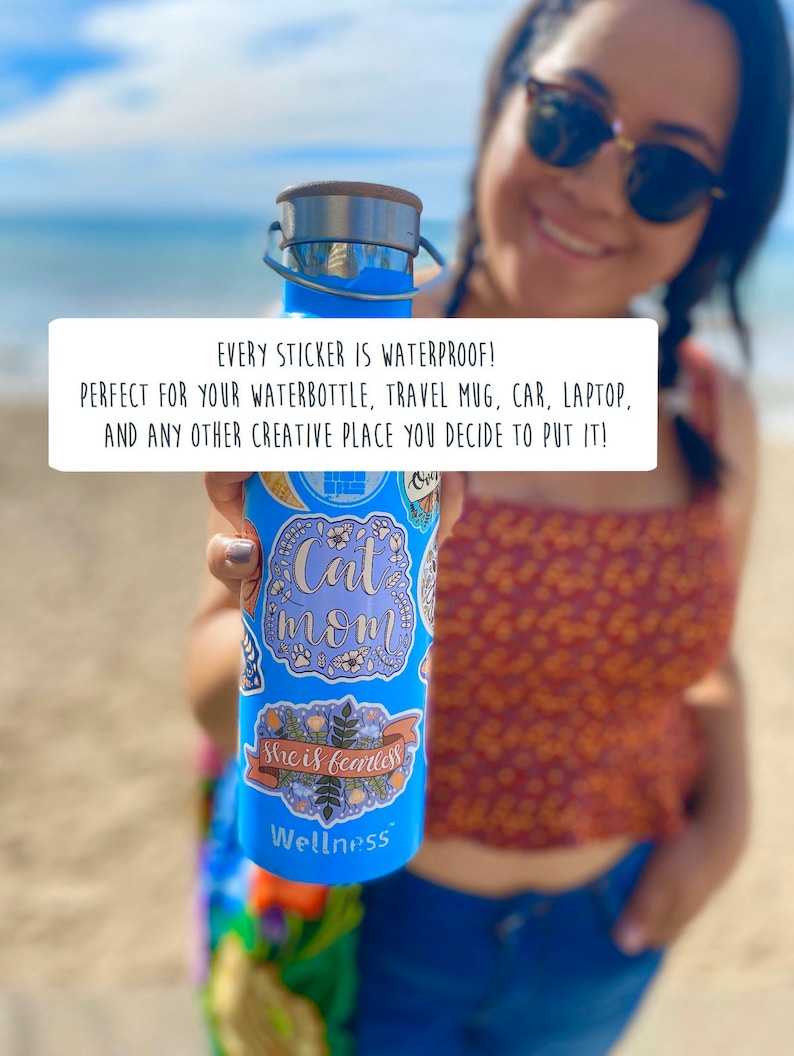 Monstera Sticker Stickers for Hydroflask Stickerslaptop Etsy