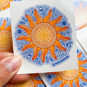 Sun Sticker | Sun Child Sticker|stickers for Hydroflask | Laptop ...