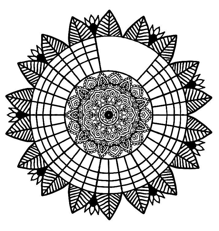Mandala Mood Tracker Digital Dowload/ Printable - Etsy
