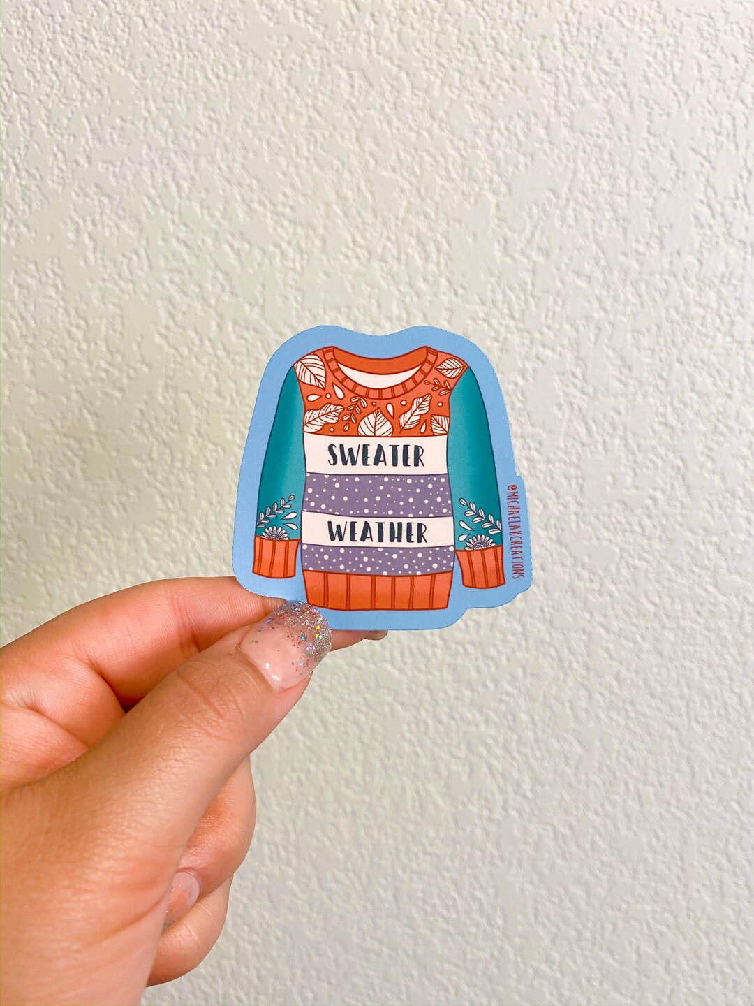 Sweater Sticker | Sweater Weather Sticker |stickers | Stickers for ...