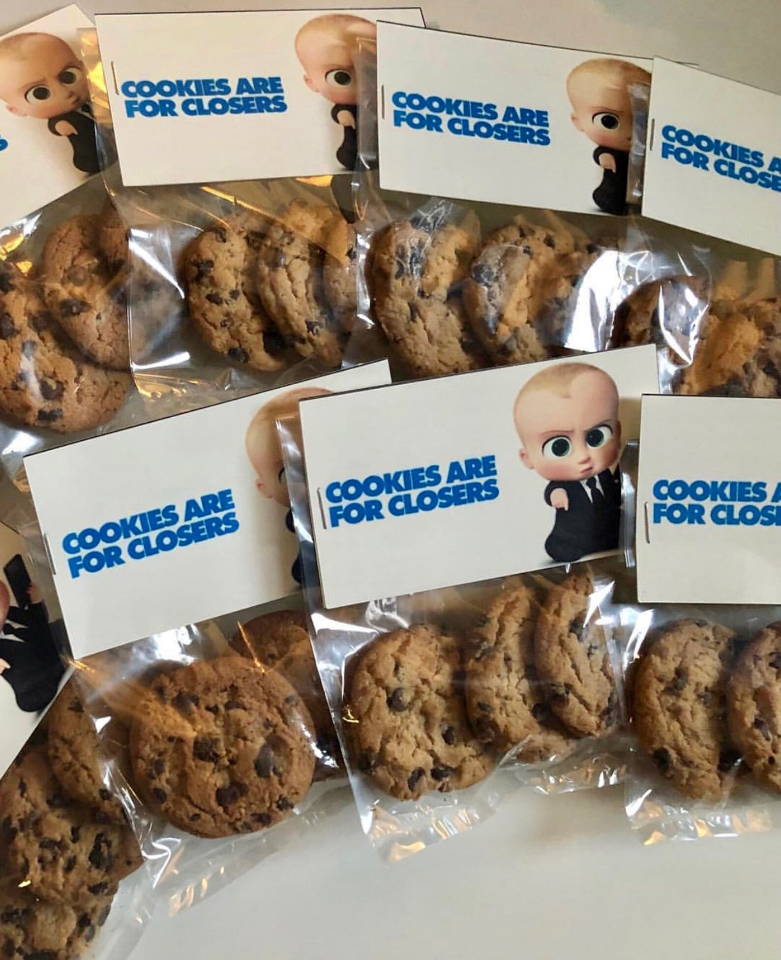 Boss kid cookie bags Boss cookie bags baby cookie bags Boss Etsy