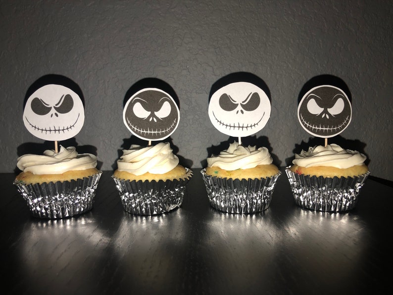 Nightmare Before Christmas Cupcake Toppers Jack And S vrogue.co