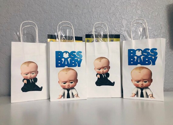 Boss kid party favor bags Boss kid party theme African | Etsy