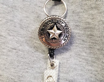 State of Texas 2 IN 1 lanyard 36'' with State Seal