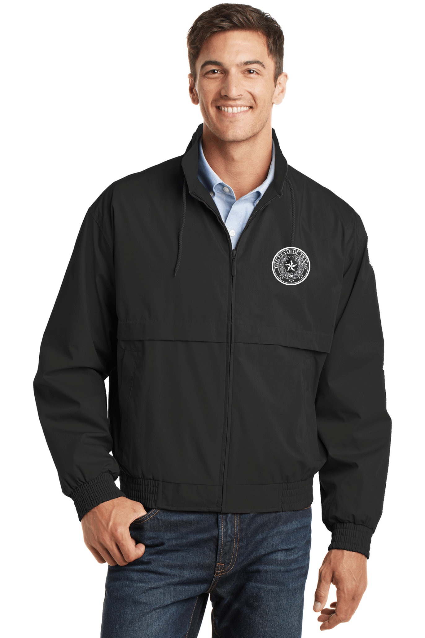 Port Authority® Classic Poplin Jacket (embroidery Logo) - Etsy