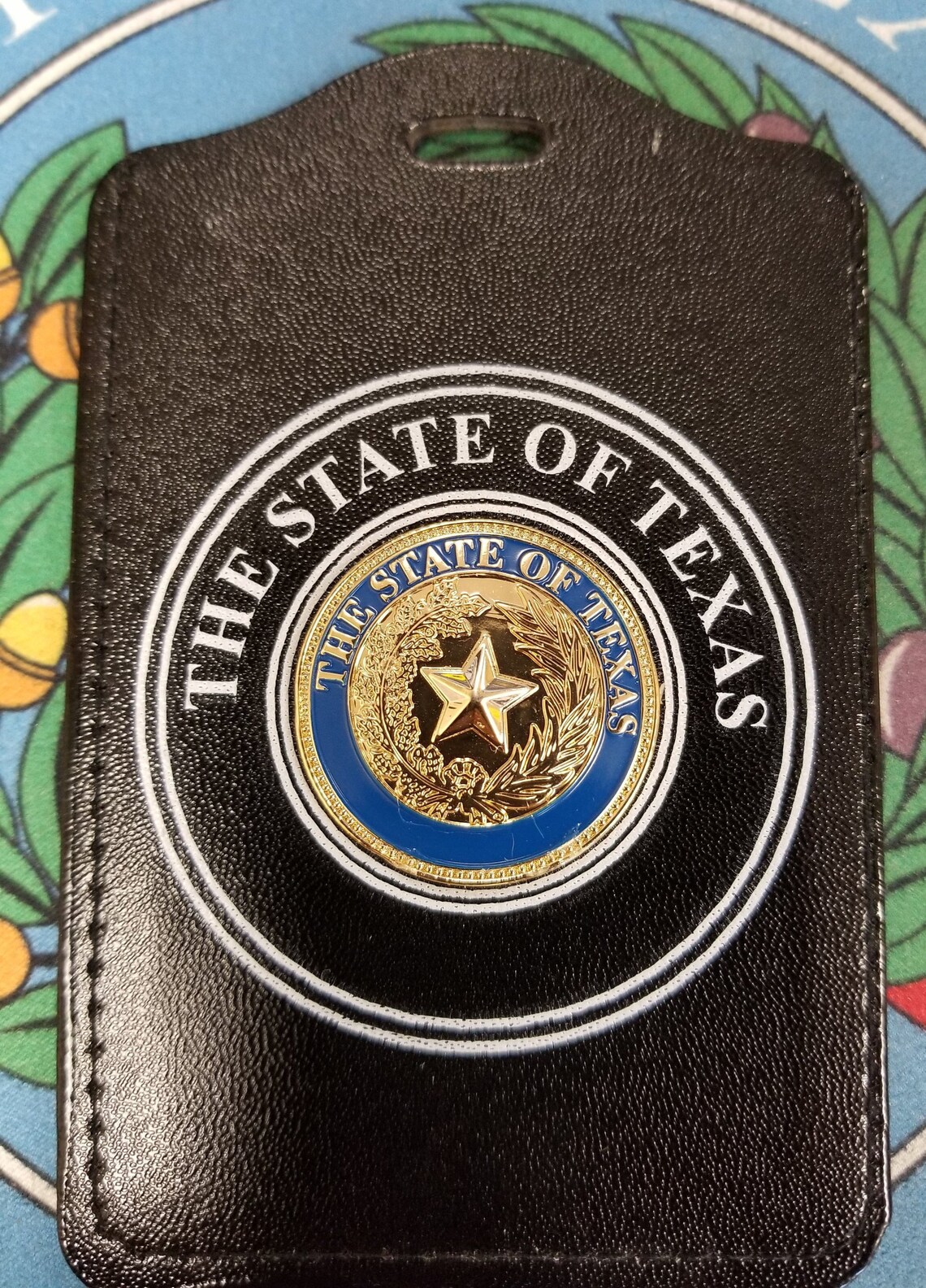 Custom reg State of Texas ID Holder Etsy
