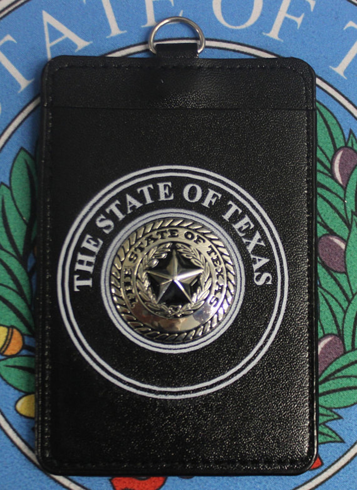 Custom Premium State of Texas ID Holder Etsy