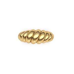 Personalized Minimalist Gold Ring
