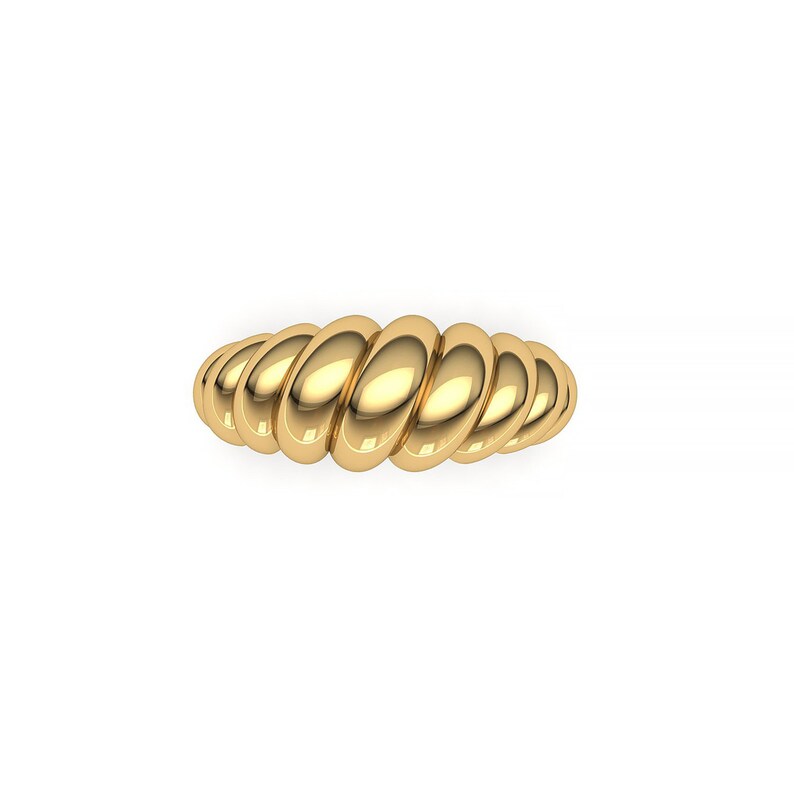 Personalized Minimalist Gold Ring