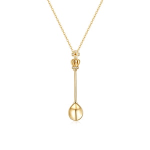 Gold spoon jewelry etsy deals