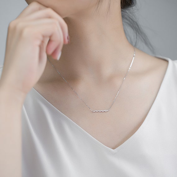 Diamond sale ladder pendant