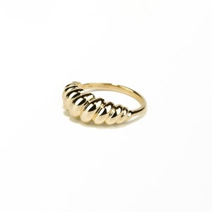 Personalized Minimalist Gold Ring