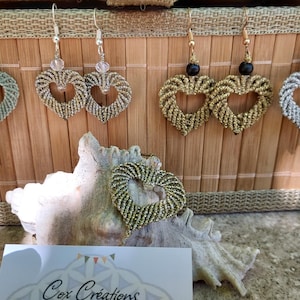 Heart earrings