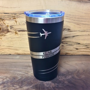KC-46 Contrails Tumbler (Other aircraft also available)