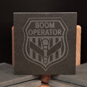 KC-135 Boom Operator Patch Coasters, set of 4