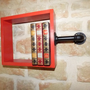 Étagère Industrielle Loft En Métal Et Bois - 5 étagères Avec Portes - Style Rétro Usine, Prêt à Poser