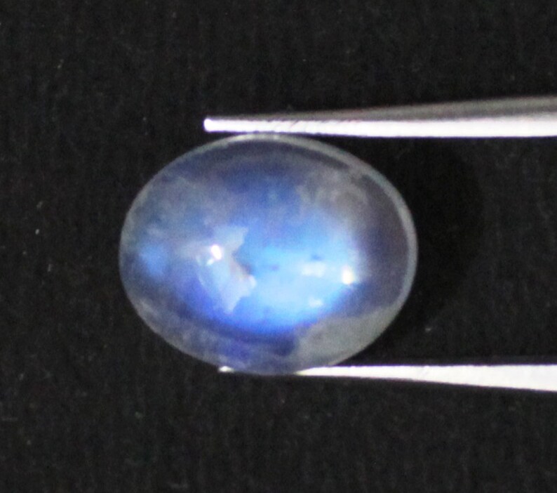 Cabochon Rainbow moon stone 8*10 mm 100 Piece Oval Semi precious stone Loose Gemstone RBMS
