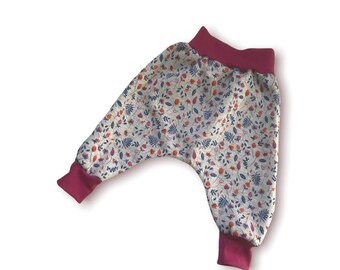 Pantalon sarouel enfants /à imprim/é floral