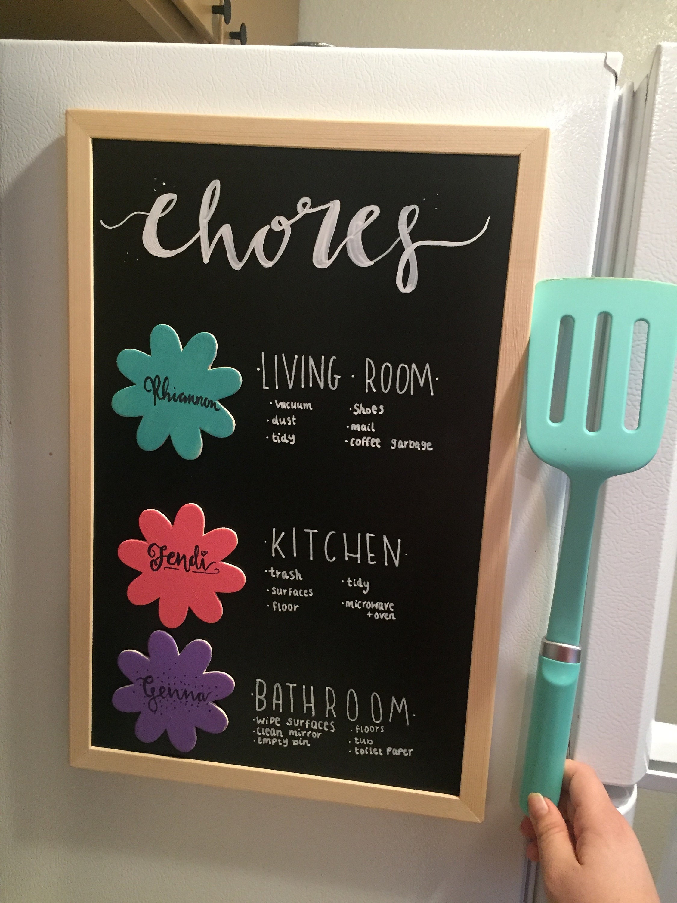 Chore Chart Etsy