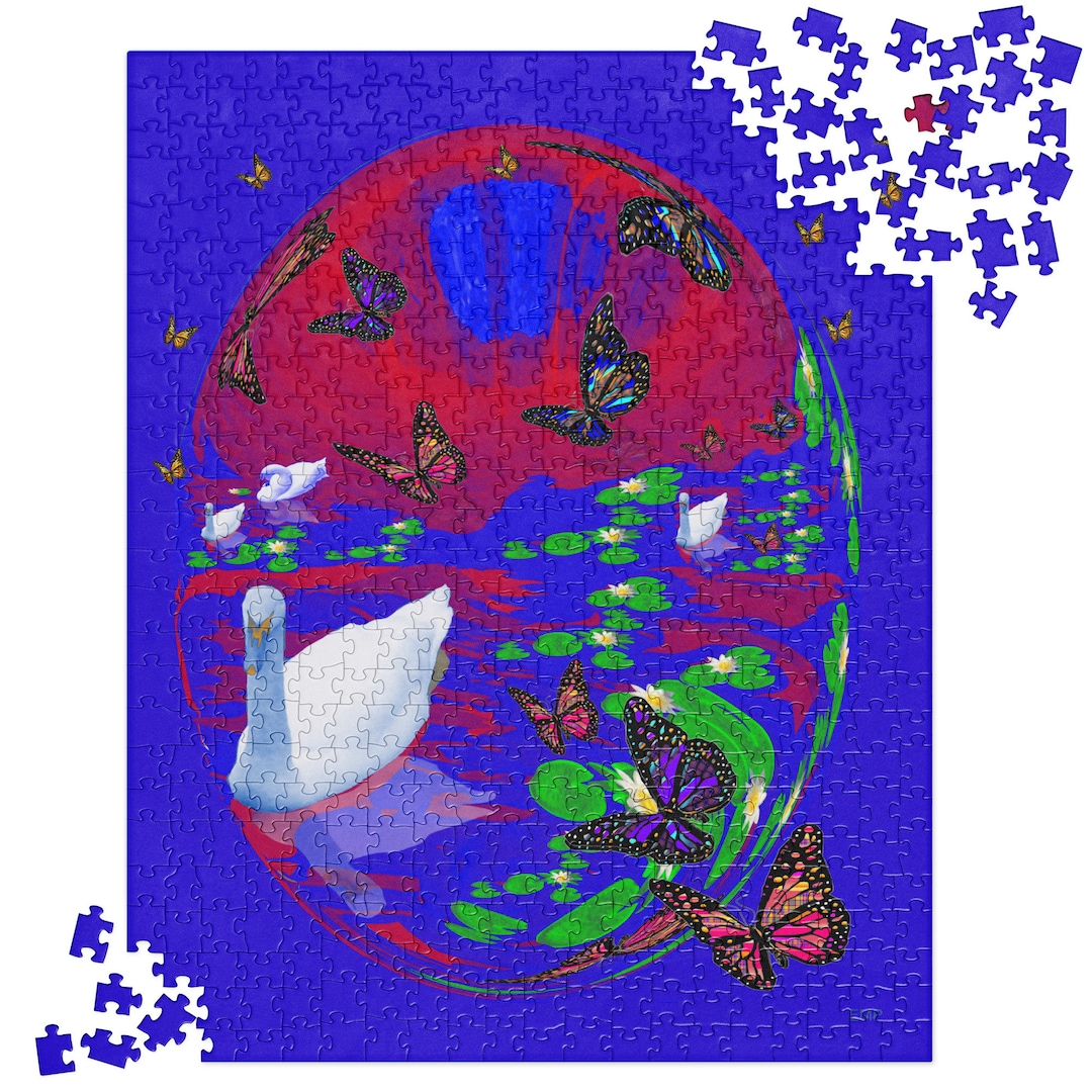 Swan Jigsaw Puzzle, Float Into the World of Swan Puzzle Created With