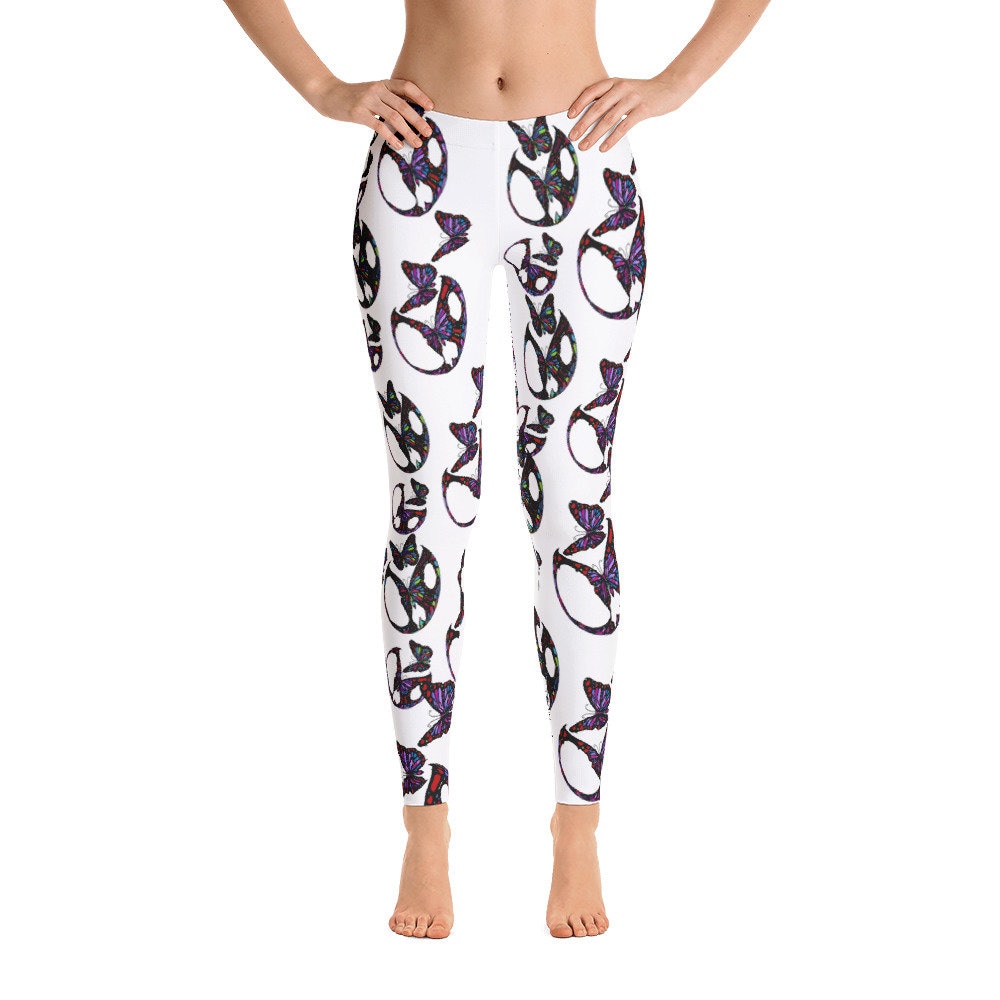 Butterfly Leggings, Step into fashion and inspired by nature Purple ...