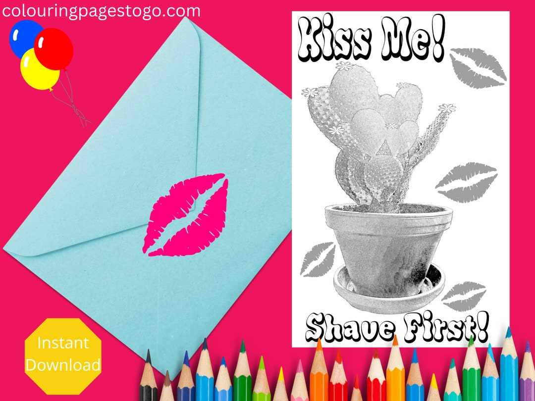 Printable Husband Colouring Card, Funny Partner Card , Maybe There is a ...