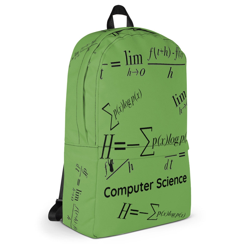 Computer top science backpack