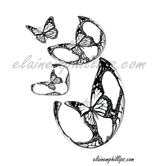 Butterfly Adult Coloring Page Printable For
