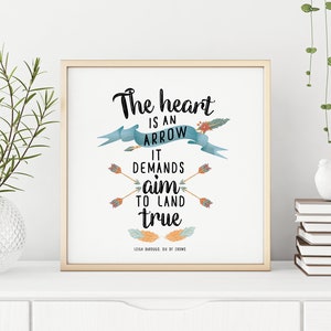 Bookish Cushion, Pillow | Six of Crows | Inej | Kaz Brekker | Grisha | Leigh Bardugo | The Heart is an Arrow | The Dregs | Digital Download