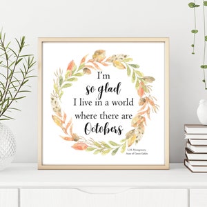 Impresión de libros ? Merchandisca de libro ? Bookstagram ? Regalos de gusano de libro ? Regalo de bibliotecario ? Libro arte de la pared nerd Lectura de otoños ? Lectura forestal
