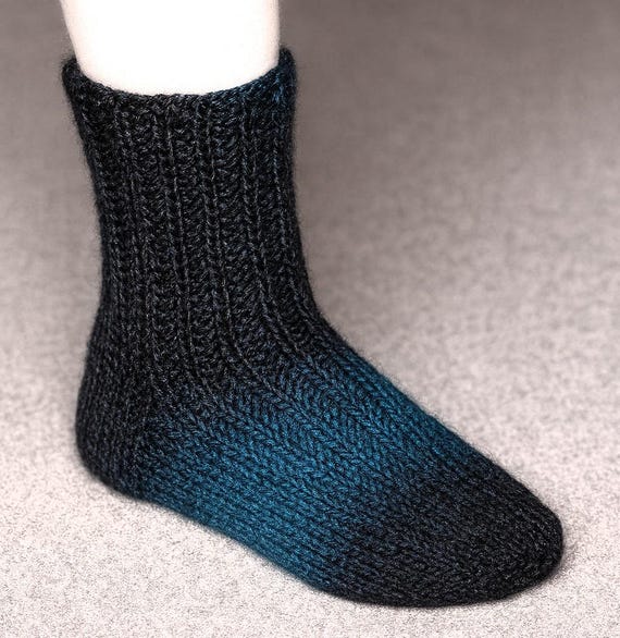 Hand-knitted wool socks / Schoppel "Cafe Flair" / size 30-31 / 6 ply