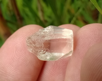 22.74 carat Topaz. Natural Rough Crystal. 16.15x10.95x9.65 mm. approximately.