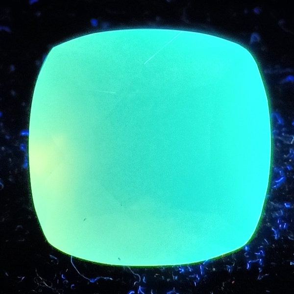 9.13 crt.  Certified Hyalite Opal Faceted. Natural, Untreated
