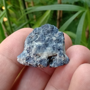 70.15 crt. Sapphire. Natural Rough Crystal. Unheat & Untreated (Geniune). Dark Blue Color. 27.6x23.5x14.8 mm. Approximately.