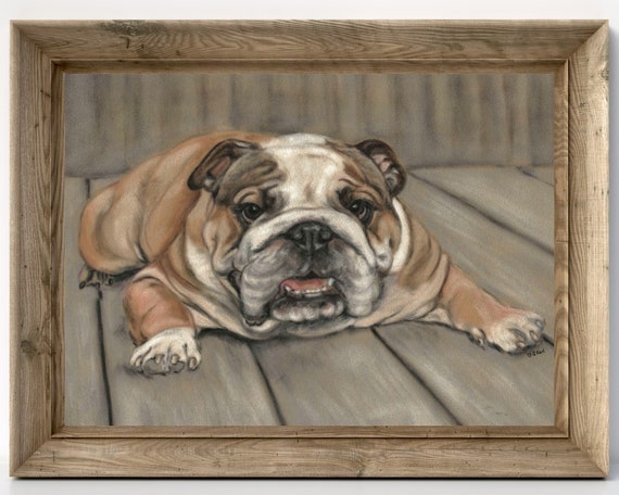 bulldog art