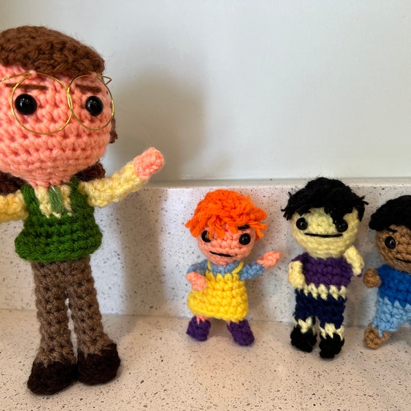 New items! Mr. Fronds therapy dolls! Portion control Joel & the   anxiety society: Panicky Paul, Nervous Nellie, Worry Murray. More to come!