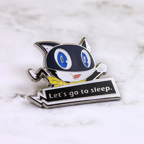 Persona 5 Morgana Enamel Pin