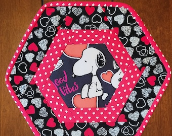 Valentine's day for Puppy mini table topper #4-ONE ONLY!
